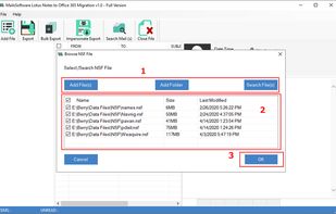 Add Multiple NSF Files