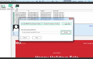 MailsSoftware MBOX to PST Converter screenshot 2