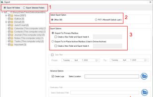 Mailssoftware OST to Office 365 screenshot 1