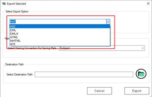 MailsSoftware Thunderbird to Outlook screenshot 3