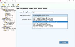 choose destination path