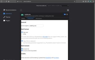 mailto:me screenshot 1