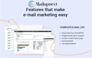 Mailupnext screenshot 2