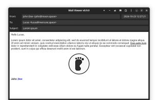 MailViewer screenshot 1
