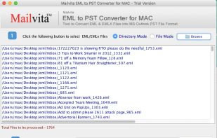 MailVita screenshot 1