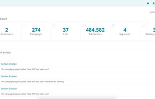MailWizz EMA screenshot 1