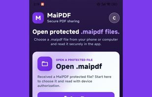 MaiPDF screenshot 1