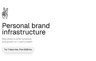 Personal Brand Infrastructure