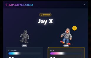 Rap Battle Scoreboard