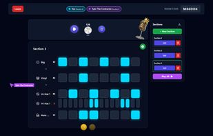 Main Dashboard of the App