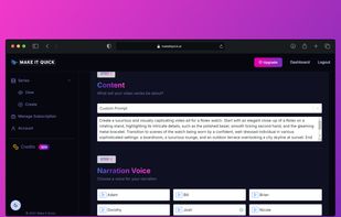 Make It Quick - Demo
