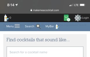 Make Me a Cocktail screenshot 1