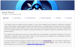 The MMS Setup Wizard