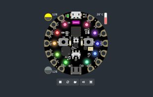 Simulator - An interactive simulator provides students with feedback on how their program runs