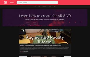 AR/VR section of makerade.com