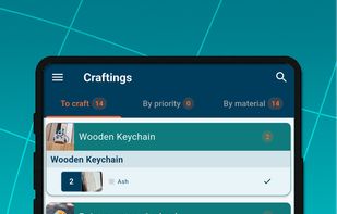 Track your manufacturing tasks