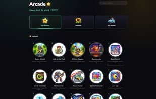 The Arcade allows kids to play and Remix any game on Makerplay. They can truly make any game their own!
