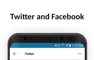Maki for Facebook & Twitter screenshot 2