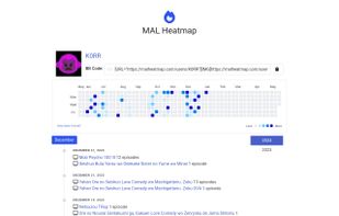 MAL Heatmap screenshot 1