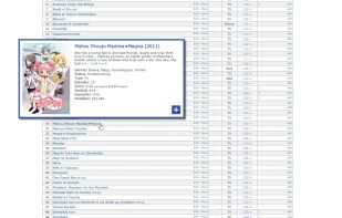 MAL HoverInfo screenshot 1