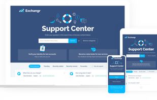 An example of a fully branded customer facing self-service portal