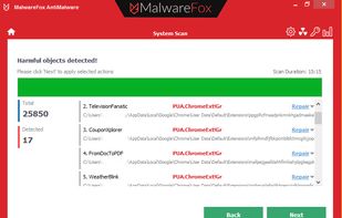Malware Detection Windows - MalwareFox