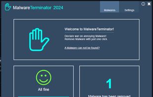 MalwareTerminator screenshot 1