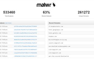 Malwr screenshot 1
