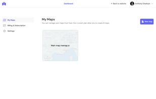 Maps management
