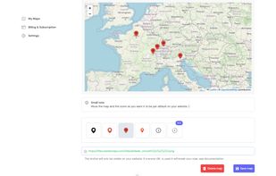 Maps creation and editing