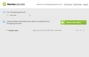 MamboUploader screenshot 1