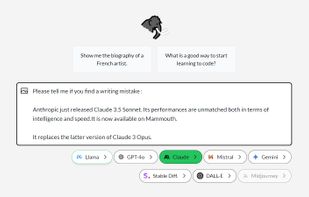 Mammouth AI screenshot 2