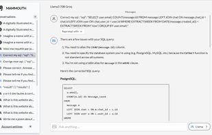 Mammouth AI screenshot 1