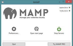 MAMP screenshot 1