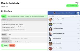 Use Blocking Rules to block or redirect requests.