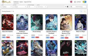 Manga Tracker Tile Mode