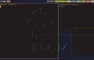 MangoWM screenshot 1