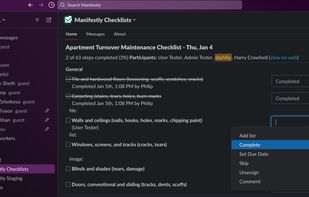 Manifestly Checklists screenshot 1