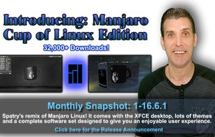 Manjaro Cup of Linux Edition screenshot 1