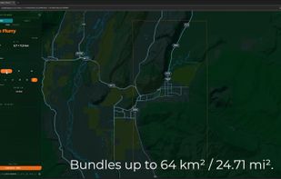 Draw any area on a 3D globe and watch the price update as you draw. Bundles up to 64 km² / 24.71 mi².
