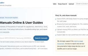 Manuals+ screenshot 1
