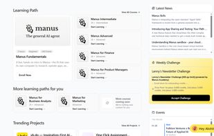 Manus Academy screenshot 1