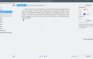 Manuskript screenshot 1