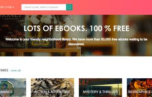 ManyBooks.net screenshot 1