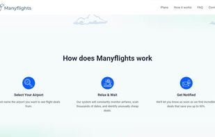 Manyflights screenshot 1