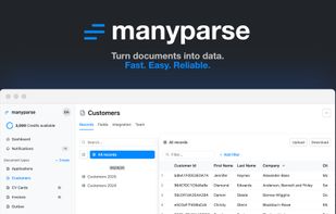manyparse screenshot 1