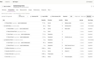 BOM / Bill of materials