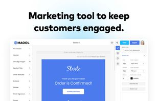 Maool Email Editor screenshot 1