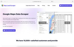 Map Lead Scraper screenshot 1