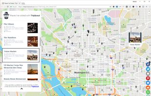 MapMyTrip screenshot 1